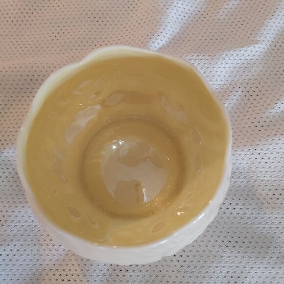 Belleek NAUTILUS SHELL Porcelain CREAMER CREAM PITCHER & SUGAR Bowl - Picture 9 of 12